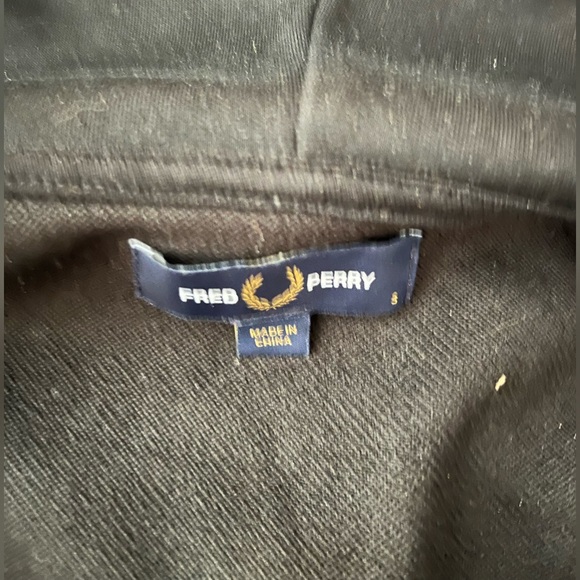 Fred Perry Zip Up Hoodie. - Picture 2 of 4
